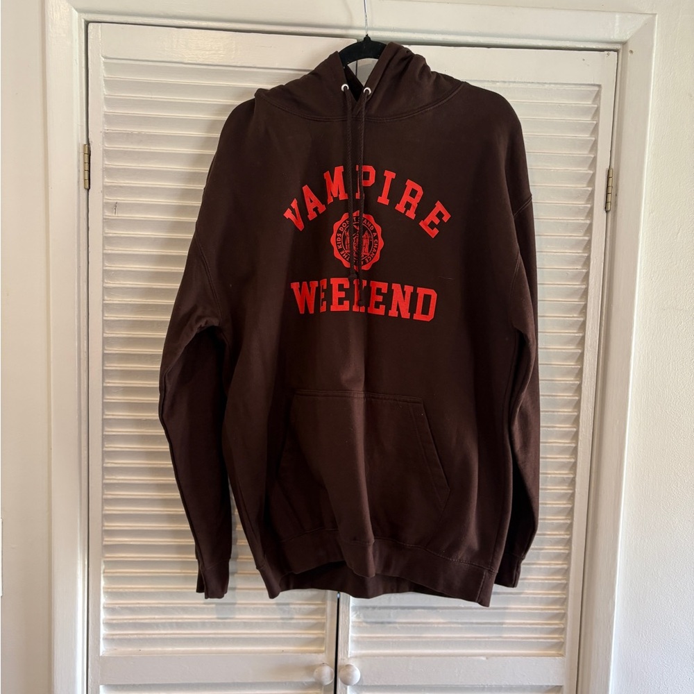 Vampire Weekend Brown Hoodie